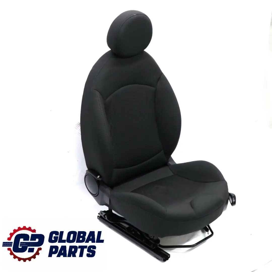 Mini Cooper One R55 R56 R57 LCI Sport Stoff Checkered Schwarz Vorne Links Sitz - SKU 7255500-1 - Teilenummer 7255500