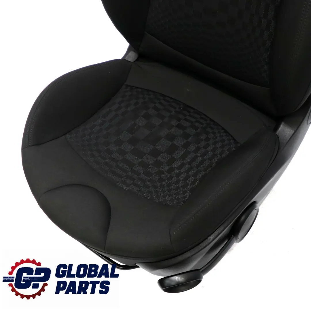 MINI Cooper One R55 R56 R57 LCI Sport Cloth Chequered Front Left N/S Seat - SKU 7255500-1 - Part number 7255500