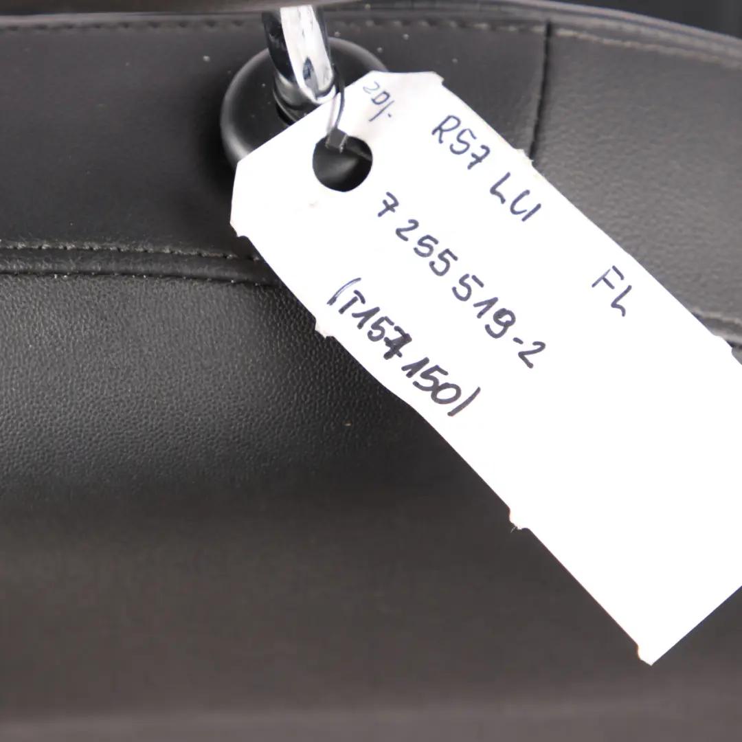  Front Seat MINI R56 R57 LCI Left N/S Side Sport Carbon Black Leather Punch - SKU rhd-7255519-2 - Part number 7255519