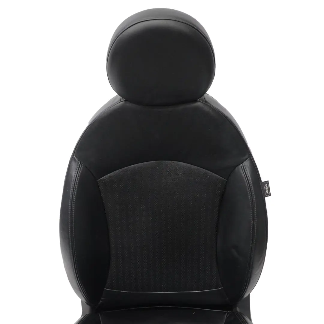  Sedile anteriore Mini Cooper R55 R56 R57 Lato sinistro Sport Pelle Nero Carbonio - SKU 7255519-5 - Numero di parte 7255519