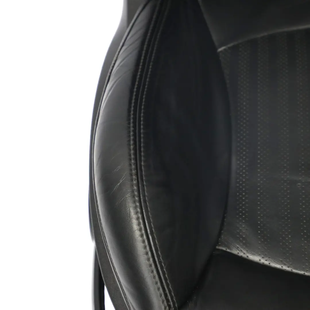MINI R56 LCI Fotel Prawy Przód Skóra Czarna Grzany - SKU 7255520-1 - Numer Części 7255520