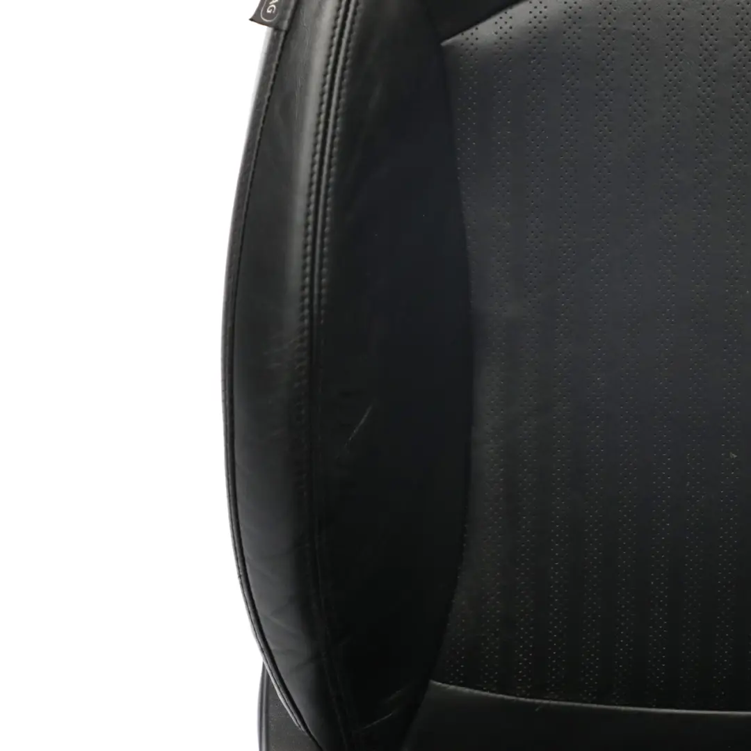 MINI R56 LCI Fotel Prawy Przód Skóra Czarna Grzany - SKU 7255520-1 - Numer Części 7255520