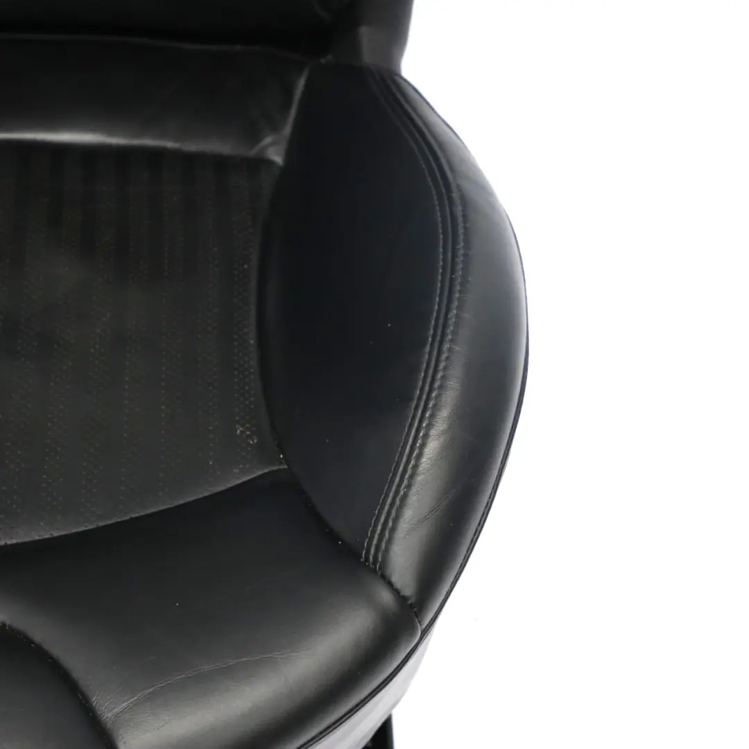 MINI R56 LCI Fotel Prawy Przód Skóra Czarna Grzany - SKU 7255520-1 - Numer Części 7255520