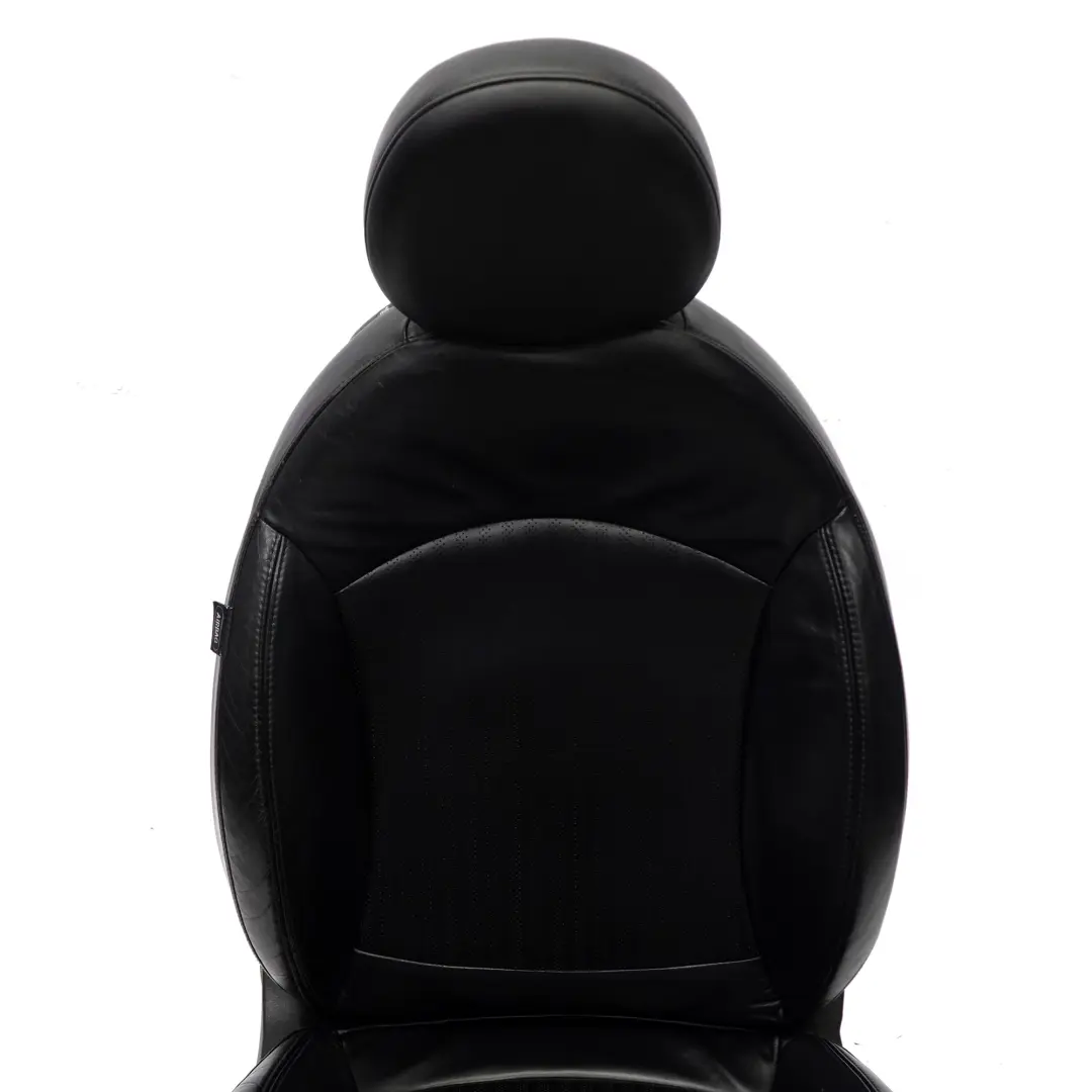 Front Seat Mini Cooper R55 R56 R57 Right O/S Side Sport Carbon Black Leather to with Part number 7255520 Front Seat Mini Cooper R55 R56 R57 Right O/S Side Sport Carbon Black Leather - SKU 7255520-5 - Part number 7255520