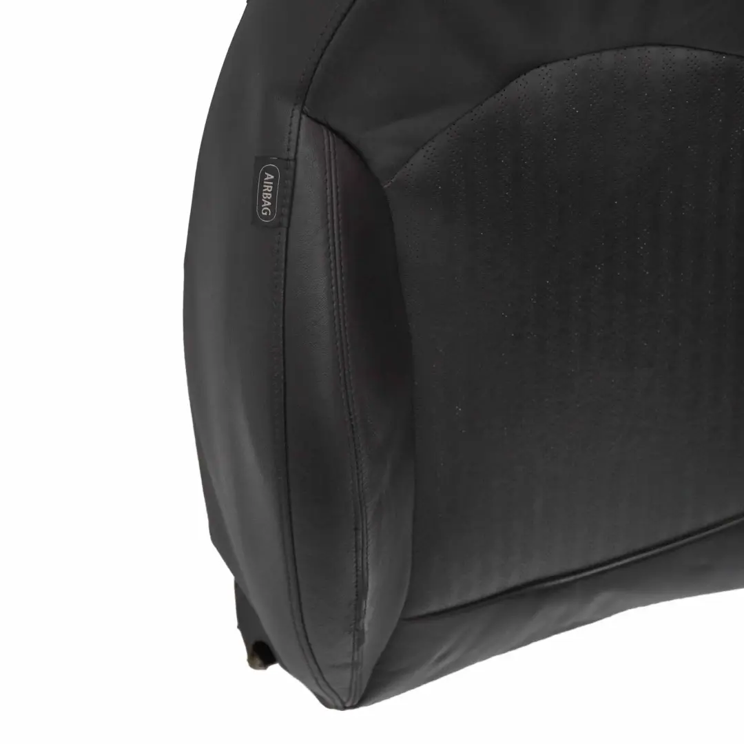  Sitzrückenlehne Mini R55 R56 Vorne Rechts Sport Heizung Sitzbezug Schwarz Leder - SKU 7255520 - Teilenummer 7255520