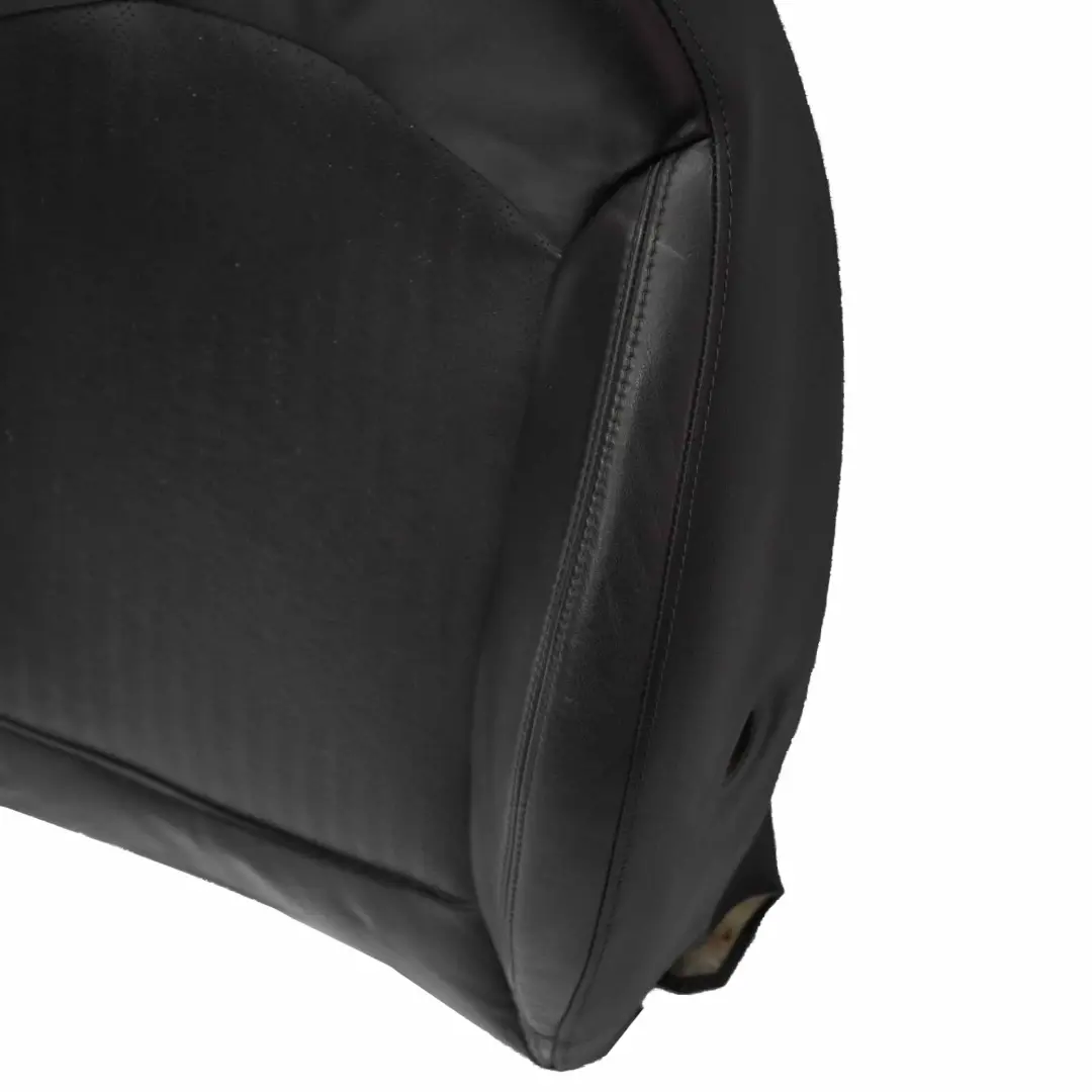Seat Backrest Mini R55 R56 Front Right O/S Heated Sport Seat Cover Black Leather - SKU 7255520 - Part number 7255520