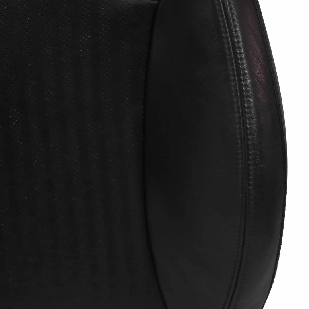 Seat Backrest Mini R55 R56 Front Right O/S Heated Sport Seat Cover Black Leather - SKU 7255520 - Part number 7255520