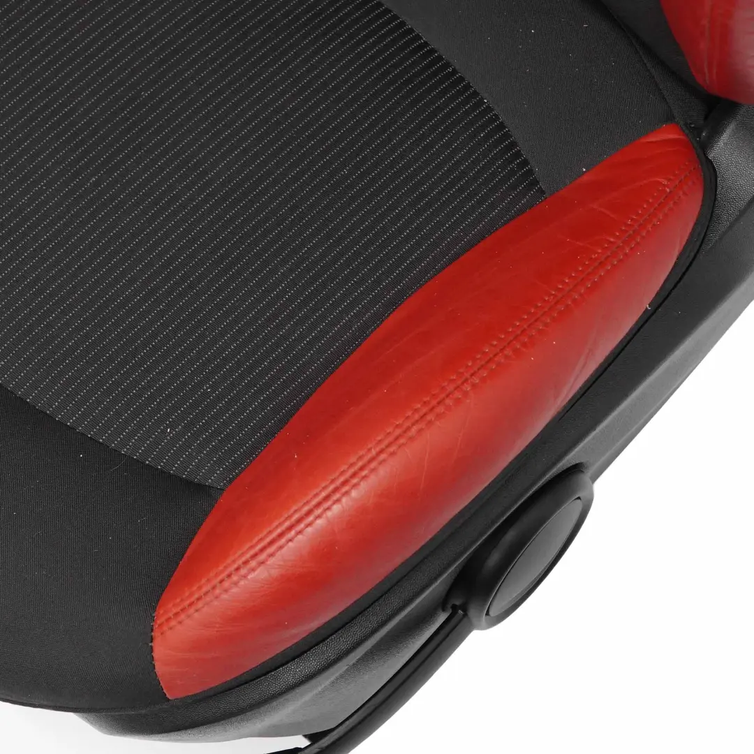  Sedile anteriore Mini R55 R56 Sport Tessuto Rosso Pelle Sinistro Riscaldato - SKU 7255589-1 - Numero di parte 7255589