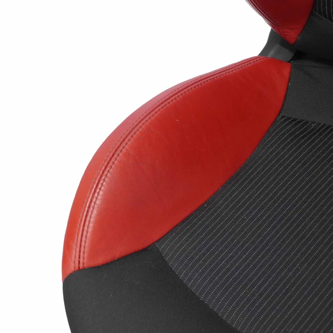 Front Seat Mini R55 R56 LCI Sport Cloth Fabric Red Leather Left N/S Heated to with Part number 7255589 Front Seat Mini R55 R56 LCI Sport Cloth Fabric Red Leather Left N/S Heated - SKU 7255589-1 - Part number 7255589