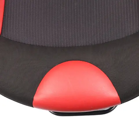  Front Seat Mini R55 R56 LCI Sport Cloth Fabric Red Leather Left N/S Heated - SKU 7255589-2 - Part number 7255589