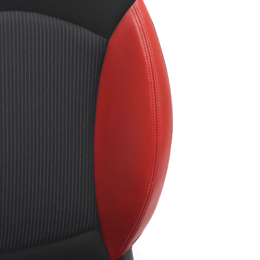  Sedile anteriore Mini R55 R56 Sport Tessuto Rosso Pelle Destra Riscaldato - SKU 7255590-1 - Numero di parte 7255590