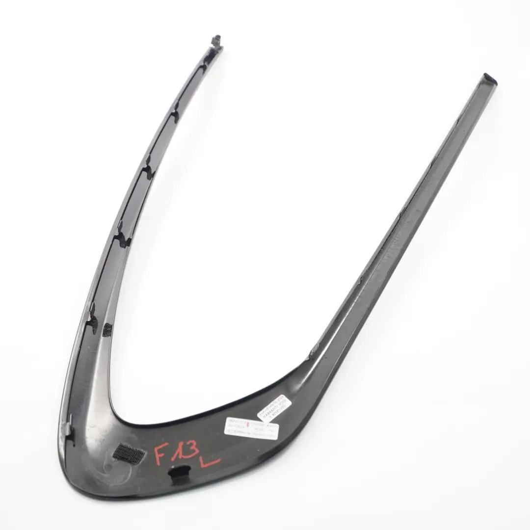BMW F13 Striscia di modanatura lato sinistro telaio finestra - SKU 7255591 - Numero di parte 7255591