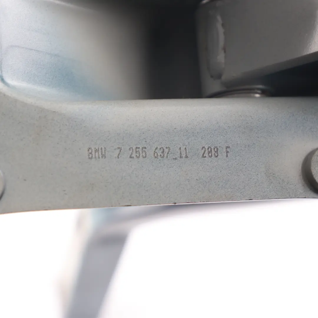 Left N/S Trunk Lid Boot Tailgate Hinge Arm Imperial Blue Metallic A89 to BMW F30 with Part number 7255637 BMW F30 Left N/S Trunk Lid Boot Tailgate Hinge Arm Imperial Blue Metallic A89 - SKU 7255637-IBB - Part number 7255637