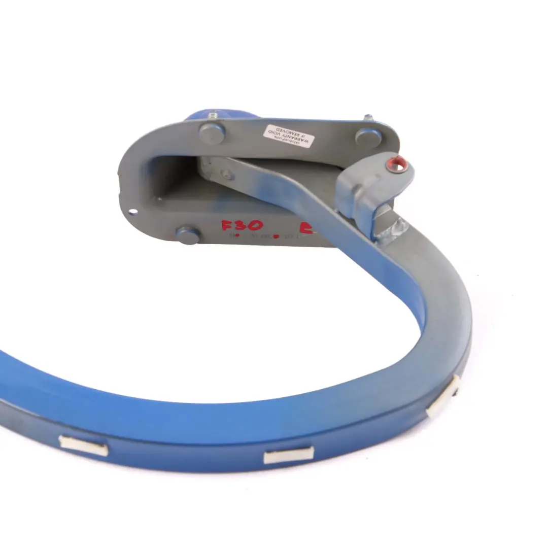 Right O/S Trunk Lid Boot Tailgate Hinge Arm Estorilblau Estoril Blue B45 to BMW F30 with Part number 7255638 BMW F30 Right O/S Trunk Lid Boot Tailgate Hinge Arm Estorilblau Estoril Blue B45 - SKU 7255638-EB - Part number 7255638