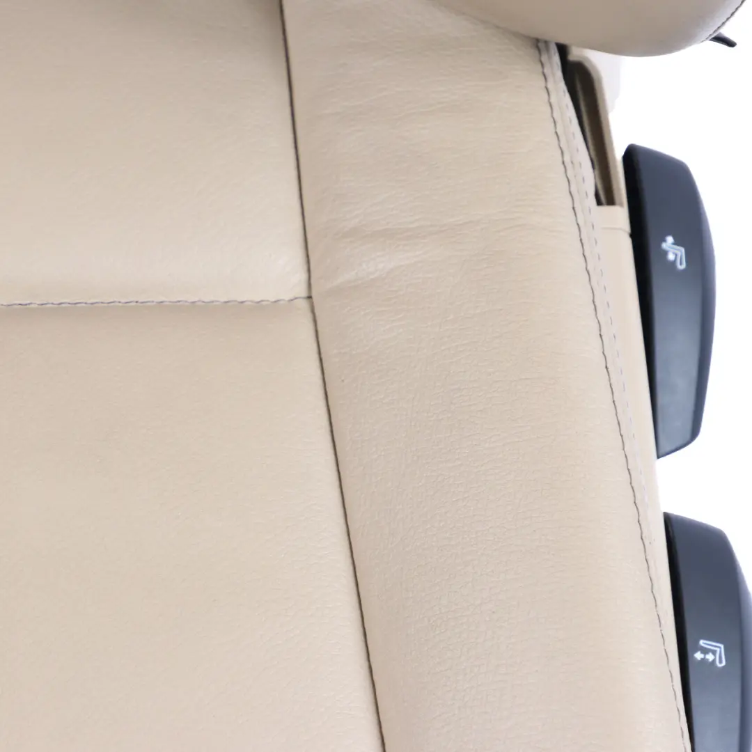 BMW X3 F25 Asiento Delantero Izquierdo Calefactable Interior Cuero Nevada Beige - SKU 7255657-1 - Número de pieza 7255657