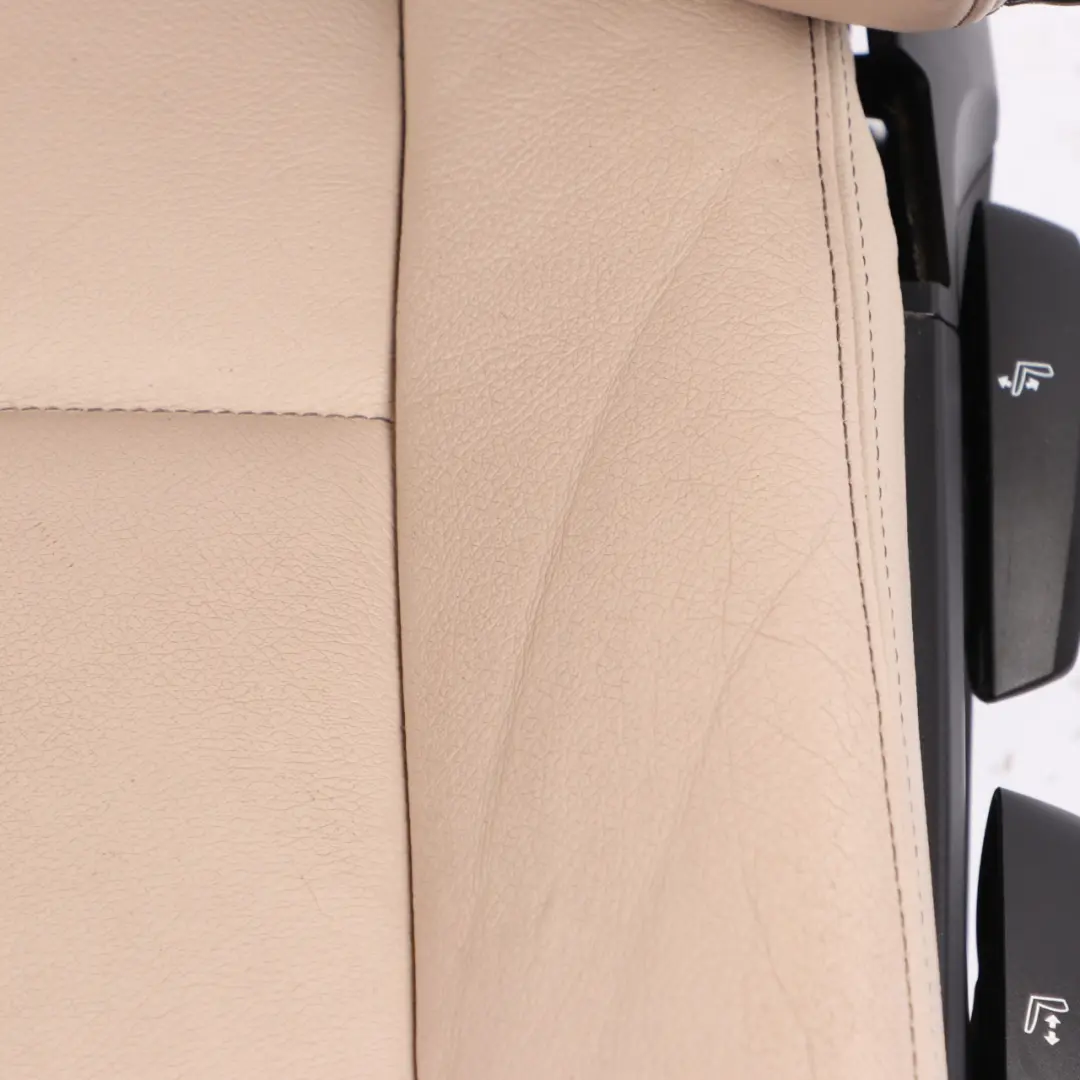 Sedile anteriore BMW X3 F25 Sinistro Riscaldato Interno Pelle Nevada Oyster per con numero di parte 7255663 Sedile anteriore BMW X3 F25 Sinistro Riscaldato Interno Pelle Nevada Oyster - SKU 7255663-1 - Numero di parte 7255663