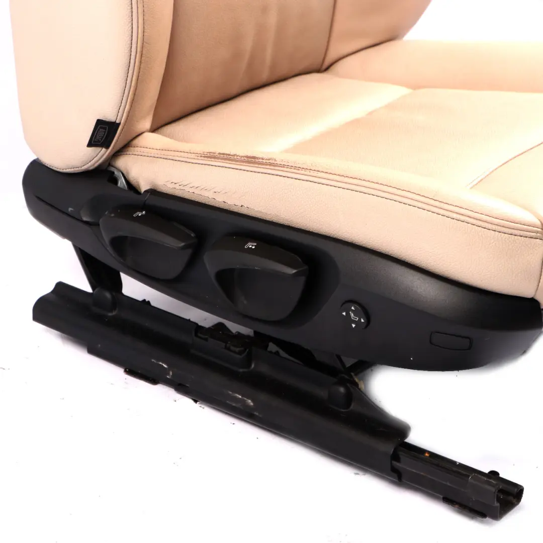  Front Seat BMW X3 F25 X4 F26 Right O/S Heated Interior Leather Nevada Oyster - SKU 7255664-2 - Part number 7255664