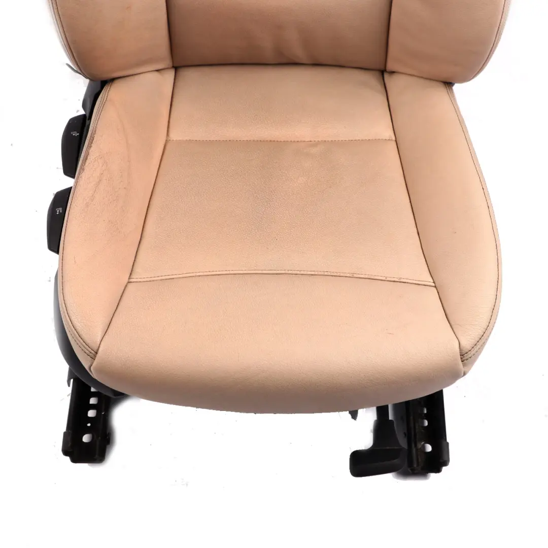  Front Seat BMW X3 F25 X4 F26 Right O/S Heated Interior Leather Nevada Oyster - SKU 7255664-2 - Part number 7255664