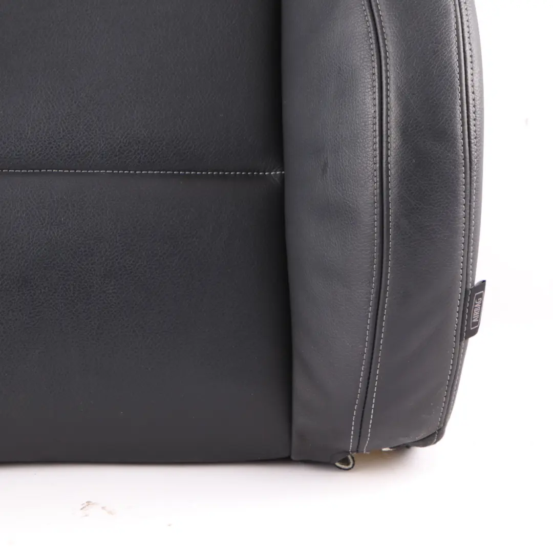 Housse siège sport chauffante avant gauche dossier cuir noir pour BMW X3 F25 à propos du numéro de pièce 7255677 BMW X3 F25 Housse siège sport chauffante avant gauche dossier cuir noir - SKU 7255677 - Numéro de pièce 7255677