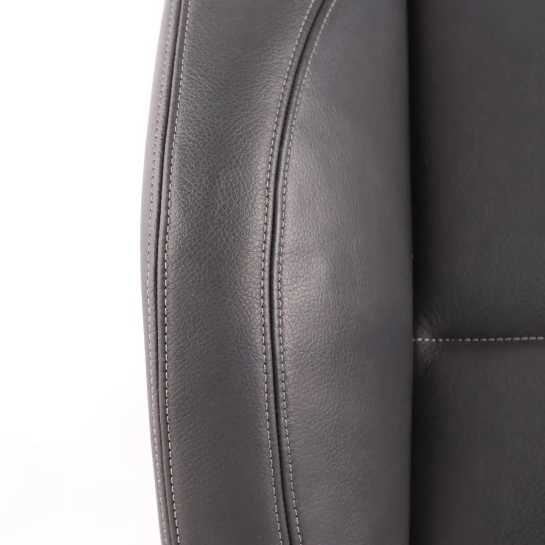 Housse siège sport chauffante avant gauche dossier cuir noir pour BMW X3 F25 à propos du numéro de pièce 7255677 BMW X3 F25 Housse siège sport chauffante avant gauche dossier cuir noir - SKU 7255677 - Numéro de pièce 7255677