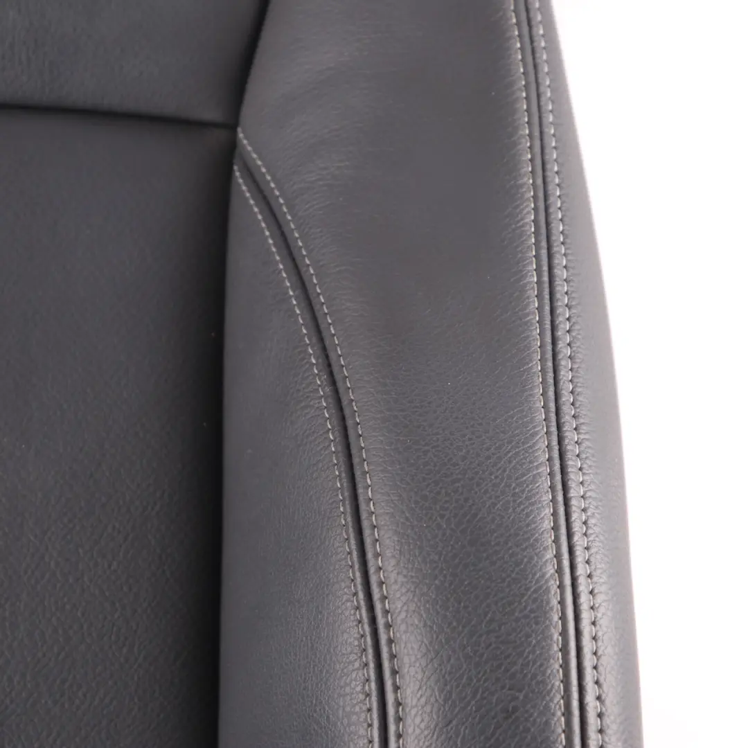 Housse siège sport chauffante avant gauche dossier cuir noir pour BMW X3 F25 à propos du numéro de pièce 7255677 BMW X3 F25 Housse siège sport chauffante avant gauche dossier cuir noir - SKU 7255677 - Numéro de pièce 7255677