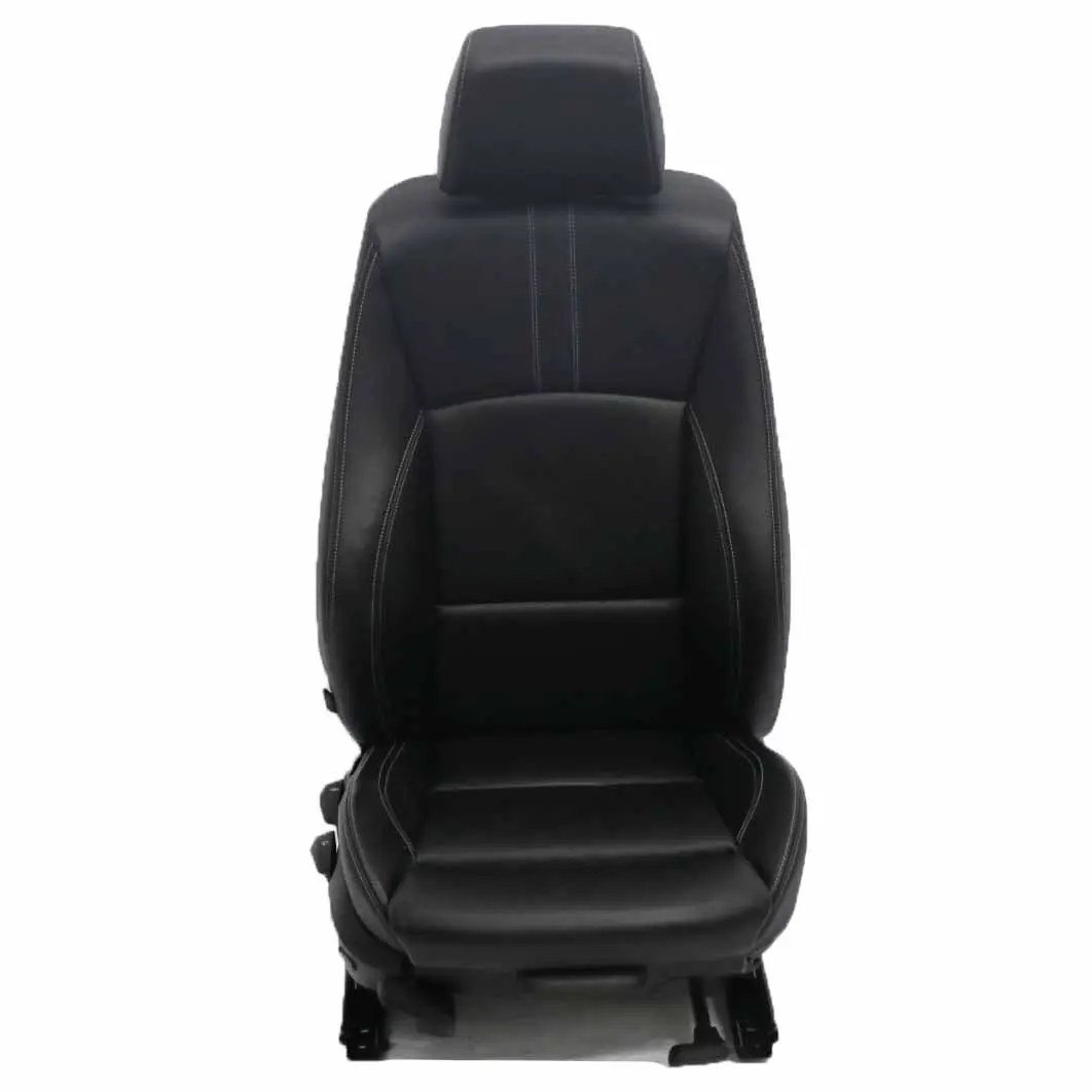 Sedile Anteriore BMW X3 F25 X4 F26 M Sport Riscaldato Destro Pelle Nevada Nero