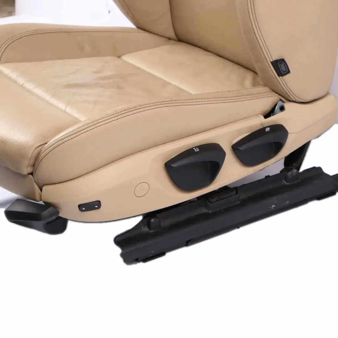  Front Seat BMW X3 F25 M Sport Heated Left N/S Interior Leather Nevada Beige - SKU 7255679-1 - Part number 7255679