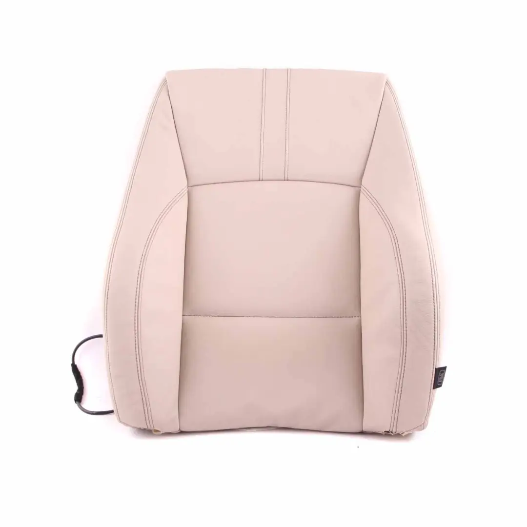 Heated Front Left N/S Backrest Leather Oyster to BMW X3 F25 Seat Cover Sport with Part number 7255685 BMW X3 F25 Seat Cover Sport Heated Front Left N/S Backrest Leather Oyster - SKU 7255685 - Part number 7255685