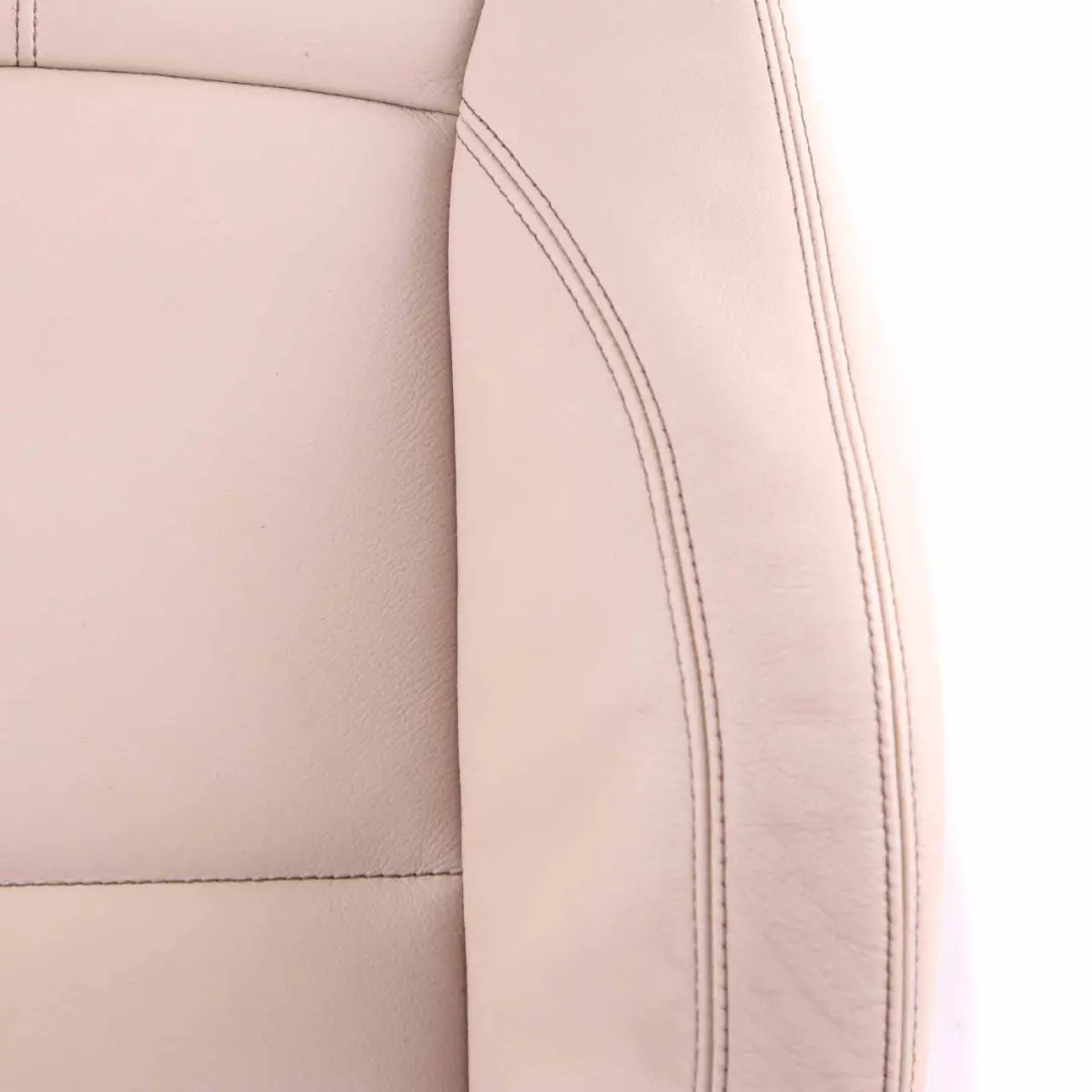 Heated Front Left N/S Backrest Leather Oyster to BMW X3 F25 Seat Cover Sport with Part number 7255685 BMW X3 F25 Seat Cover Sport Heated Front Left N/S Backrest Leather Oyster - SKU 7255685 - Part number 7255685