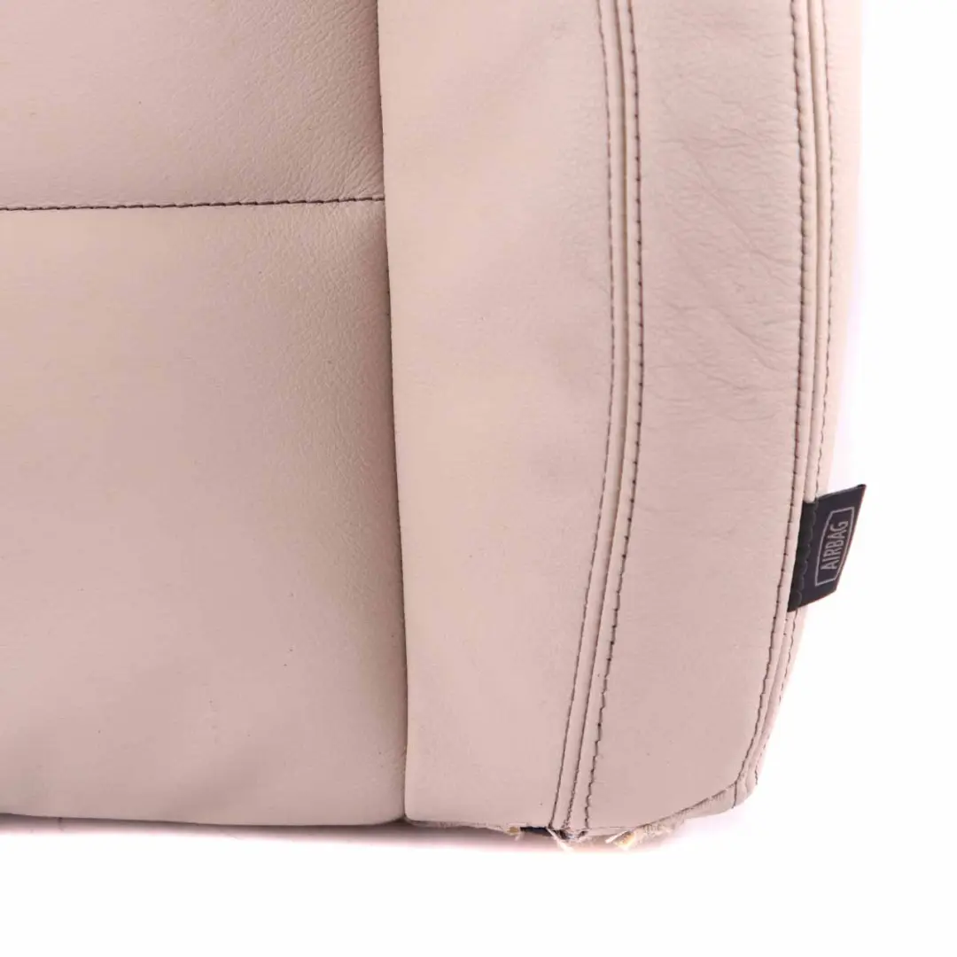 Heated Front Left N/S Backrest Leather Oyster to BMW X3 F25 Seat Cover Sport with Part number 7255685 BMW X3 F25 Seat Cover Sport Heated Front Left N/S Backrest Leather Oyster - SKU 7255685 - Part number 7255685