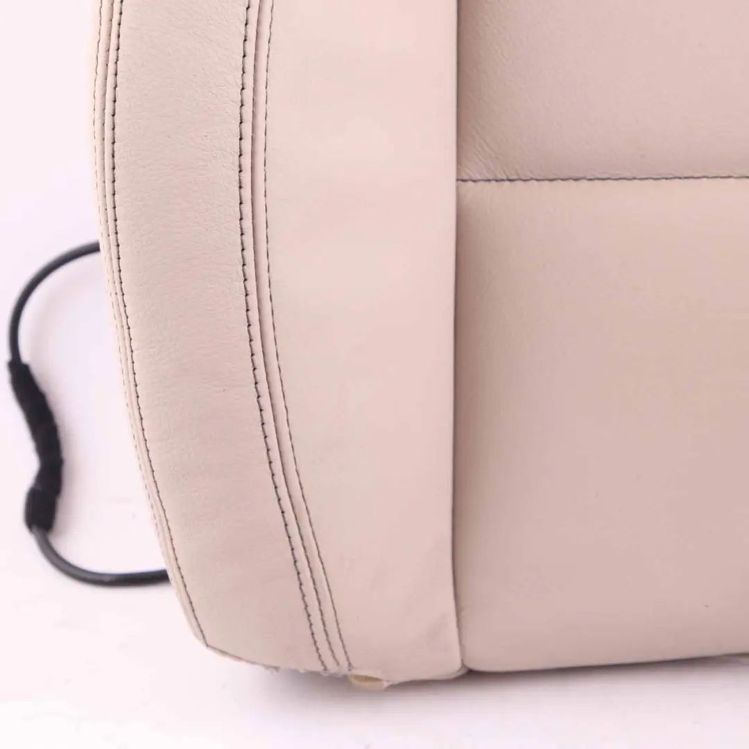 Heated Front Left N/S Backrest Leather Oyster to BMW X3 F25 Seat Cover Sport with Part number 7255685 BMW X3 F25 Seat Cover Sport Heated Front Left N/S Backrest Leather Oyster - SKU 7255685 - Part number 7255685