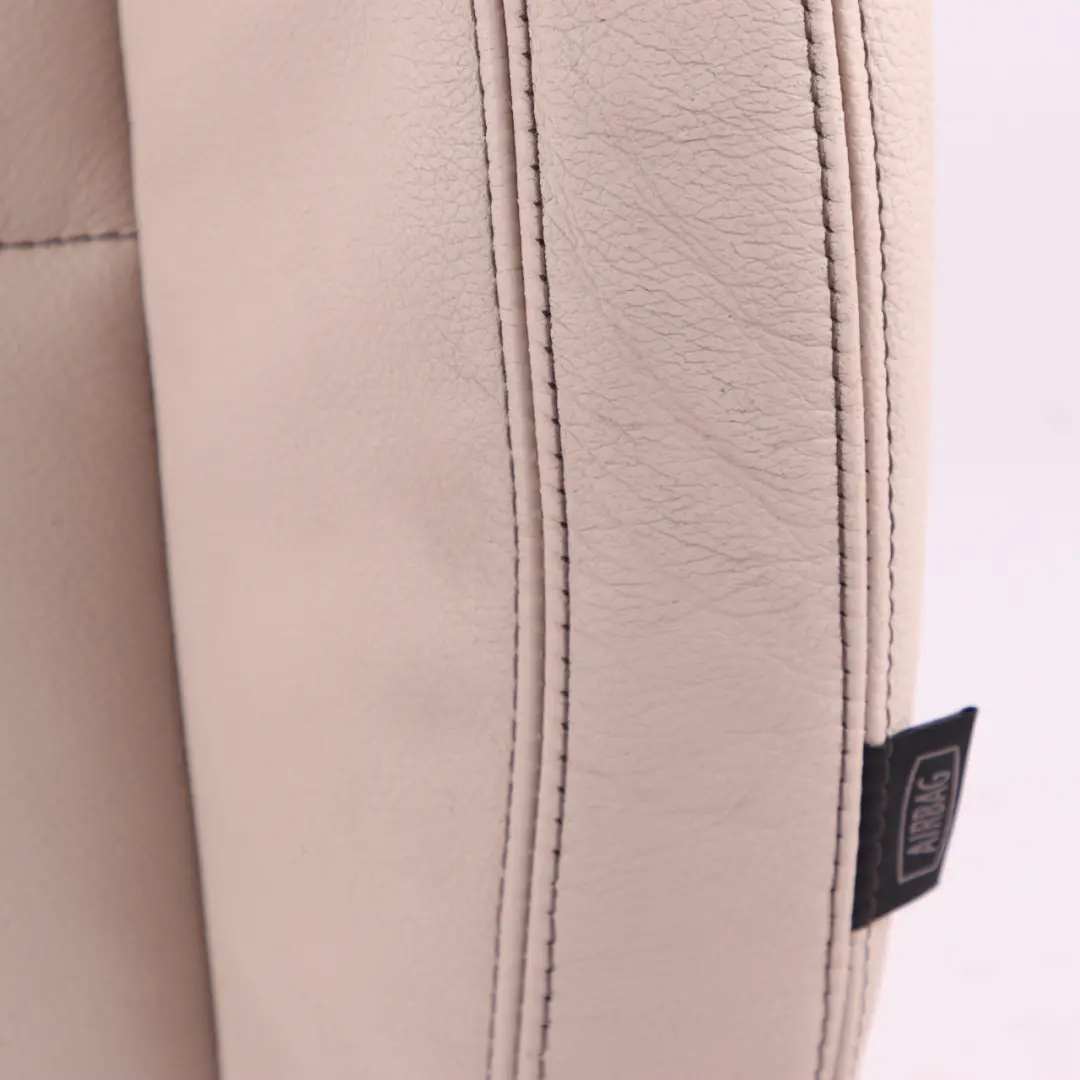 Heated Front Left N/S Backrest Leather Oyster to BMW X3 F25 Seat Cover Sport with Part number 7255685 BMW X3 F25 Seat Cover Sport Heated Front Left N/S Backrest Leather Oyster - SKU 7255685 - Part number 7255685