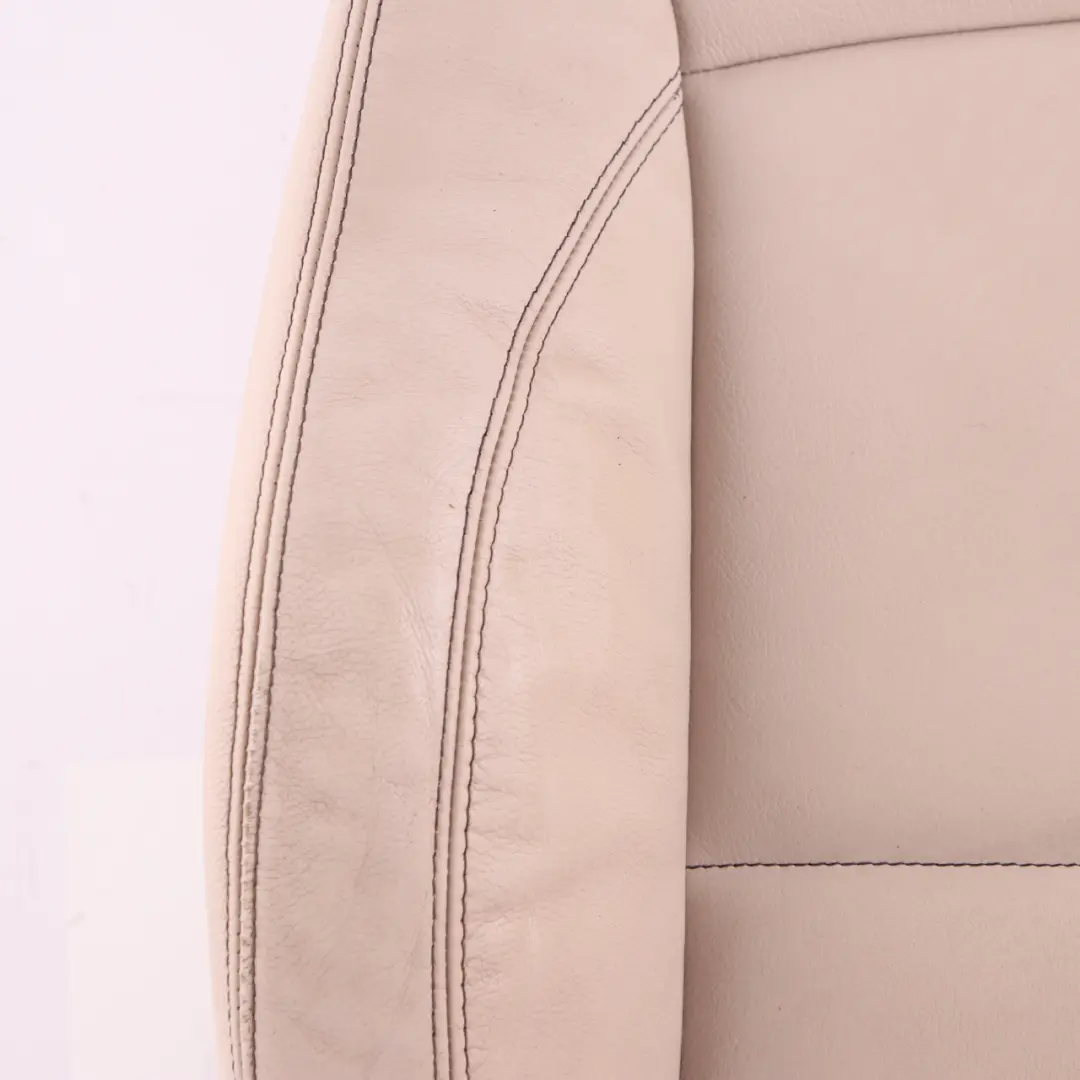 BMW X3 F25 Seat Cover Sport Heated Front Right O/S Backrest Leather Oyster - SKU 7255686 - Part number 7255686