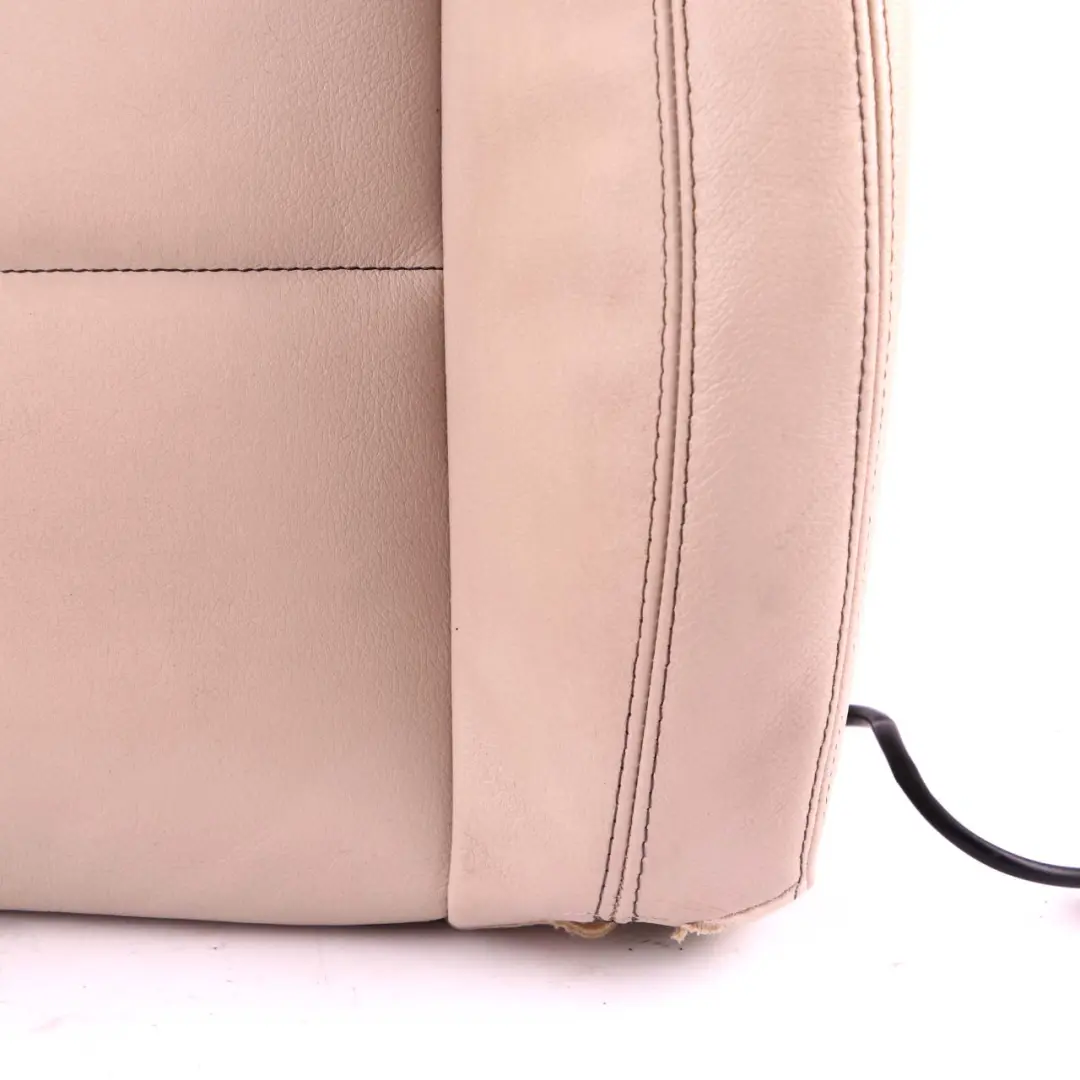 Heated Front Right O/S Backrest Leather Oyster to BMW X3 F25 Seat Cover Sport with Part number 7255686 BMW X3 F25 Seat Cover Sport Heated Front Right O/S Backrest Leather Oyster - SKU 7255686 - Part number 7255686