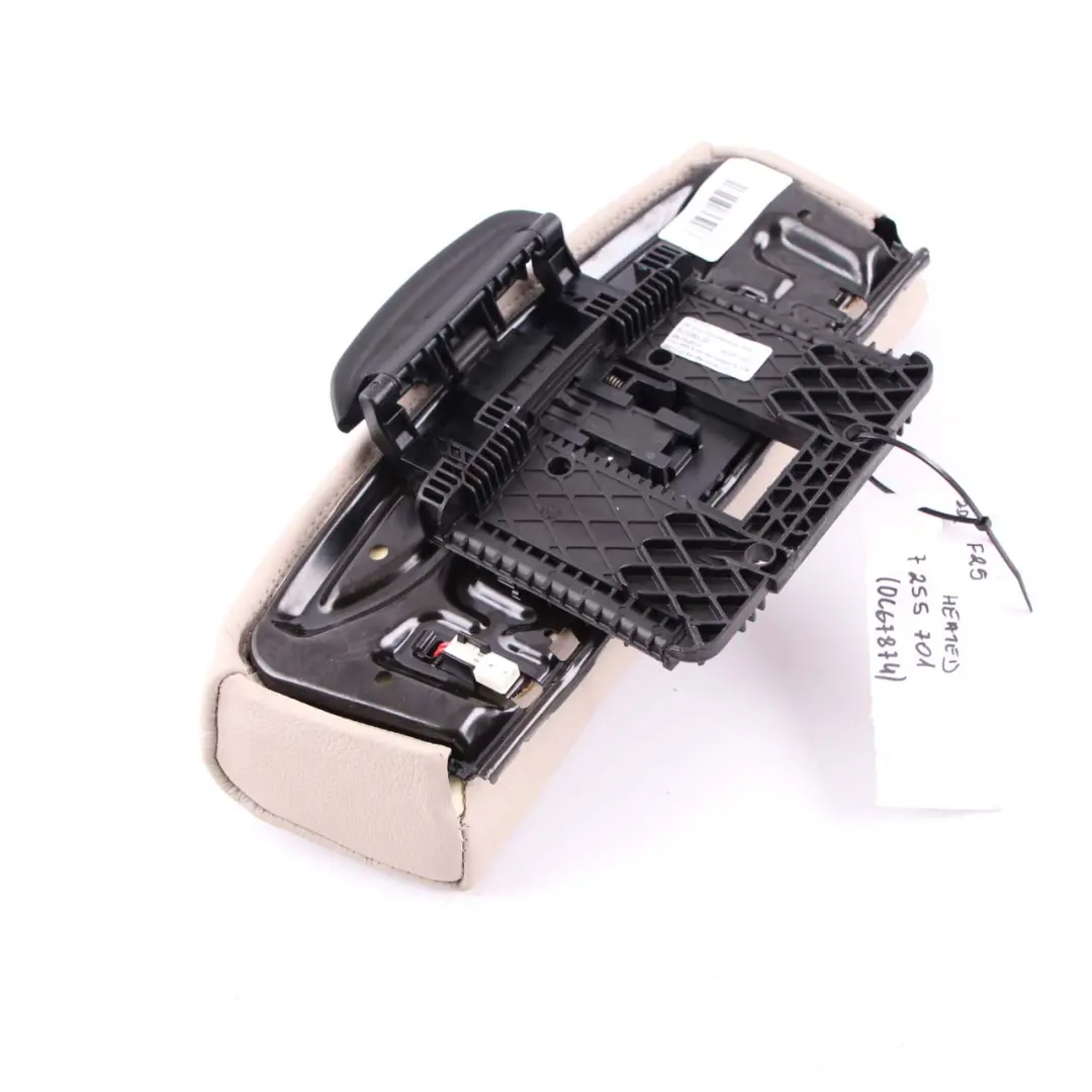 BMW X3 F25 Sport Seat Support Front Thigh Carrier Cover Leather Oyster - SKU 7255701 - Part number 7255701