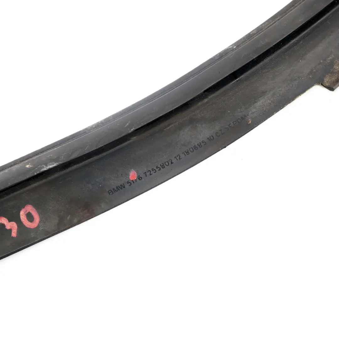 BMW F30 F31 F32 F33 Frontklappe Maske Abdichtung Vorne - SKU 7255802 - Teilenummer 7255802