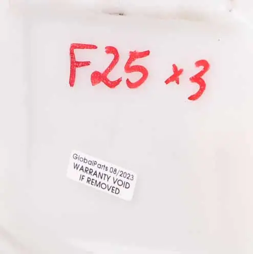 BMW X3 F25 Windscreen Washer Bottle Tank Fluid Reservoir - SKU 7255827 - Part number 7255827