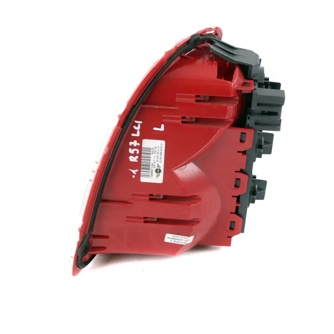 Heckleuchte Rücklicht Seitenwand Links Weiss Hinten für Mini Cooper R56 R57 LCI R58 mit Teilenummer 7255911 Mini Cooper R56 R57 LCI R58 Heckleuchte Rücklicht Seitenwand Links Weiss Hinten - SKU 7255911 - Teilenummer 7255911