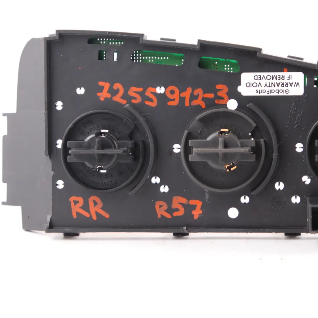 Portalámparas Trasero Derecho Casquillo Panel Lateral para Mini R56 R57 LCI con número de pieza 7255912 Mini R56 R57 LCI Portalámparas Trasero Derecho Casquillo Panel Lateral - SKU 7255912-3 - Número de pieza 7255912