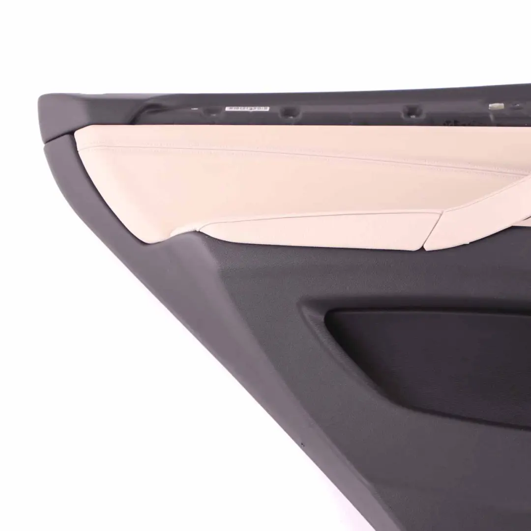 Door Card BMW X5 E70 LCI Rear Left N/S Trim Lining Cover Leather Nevada Oyster to with Part number 7256419 Door Card BMW X5 E70 LCI Rear Left N/S Trim Lining Cover Leather Nevada Oyster - SKU 7256419 - Part number 7256419