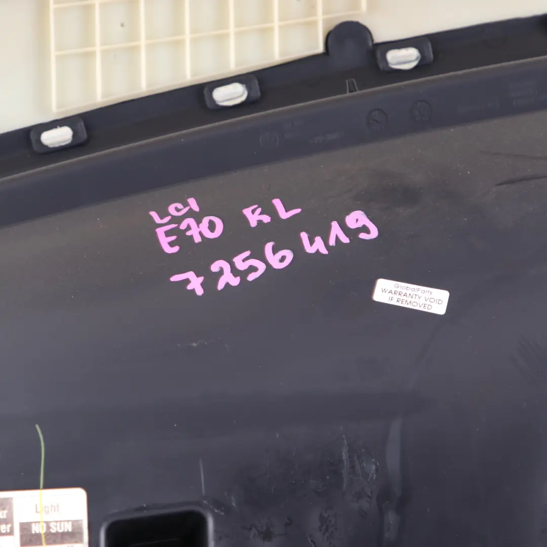 Door Card BMW X5 E70 LCI Rear Left N/S Trim Lining Cover Leather Nevada Oyster to with Part number 7256419 Door Card BMW X5 E70 LCI Rear Left N/S Trim Lining Cover Leather Nevada Oyster - SKU 7256419 - Part number 7256419