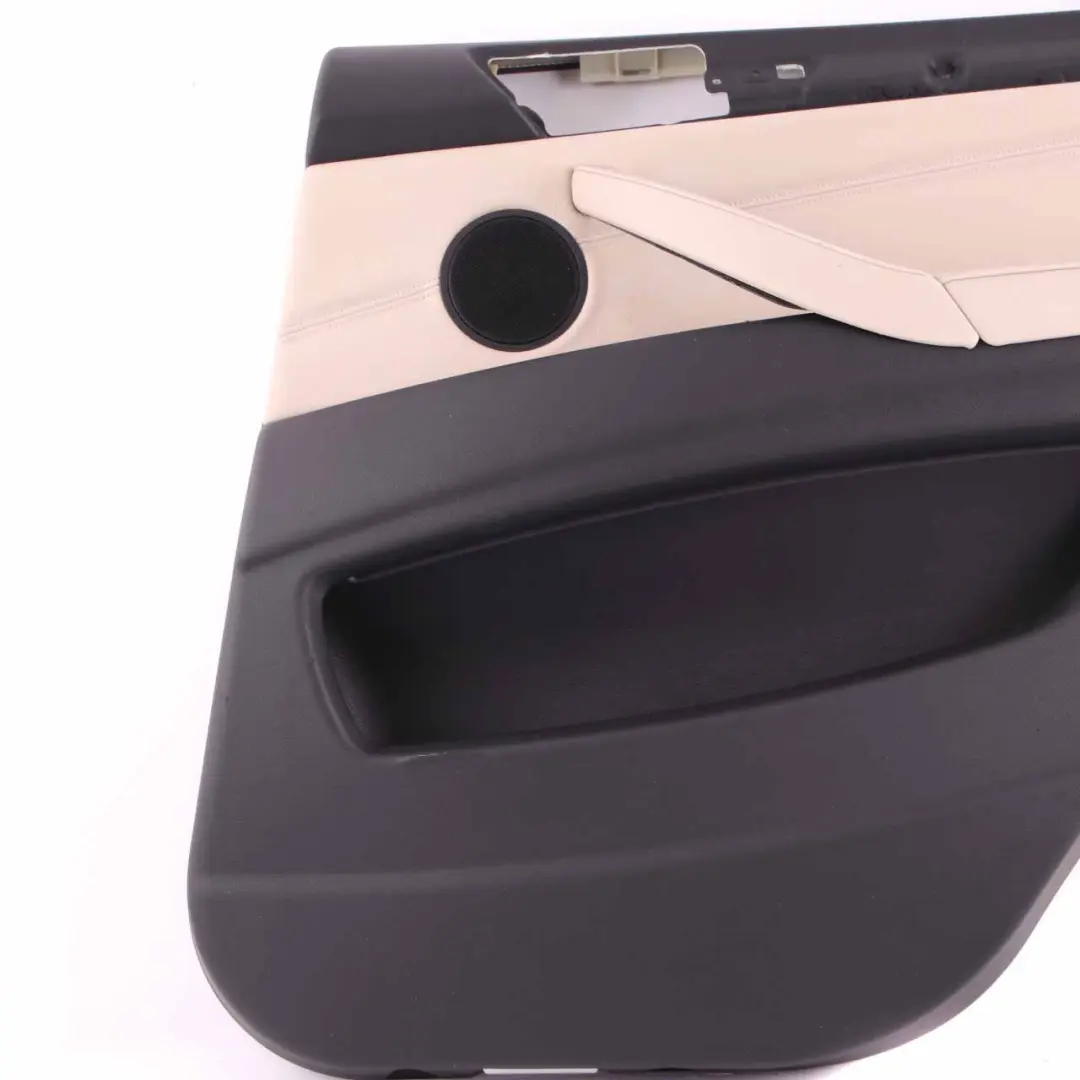 Door Card BMW X5 E70 LCI Rear Right O/S Trim Lining Cover Leather Nevada Oyster to with Part number 7256420 Door Card BMW X5 E70 LCI Rear Right O/S Trim Lining Cover Leather Nevada Oyster - SKU 7256420 - Part number 7256420