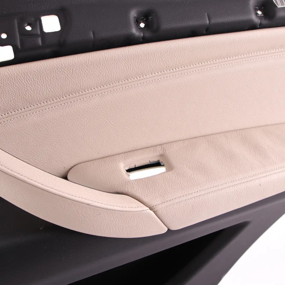 Door Card BMW X5 E70 LCI Rear Right O/S Trim Lining Cover Leather Nevada Oyster to with Part number 7256420 Door Card BMW X5 E70 LCI Rear Right O/S Trim Lining Cover Leather Nevada Oyster - SKU 7256420 - Part number 7256420
