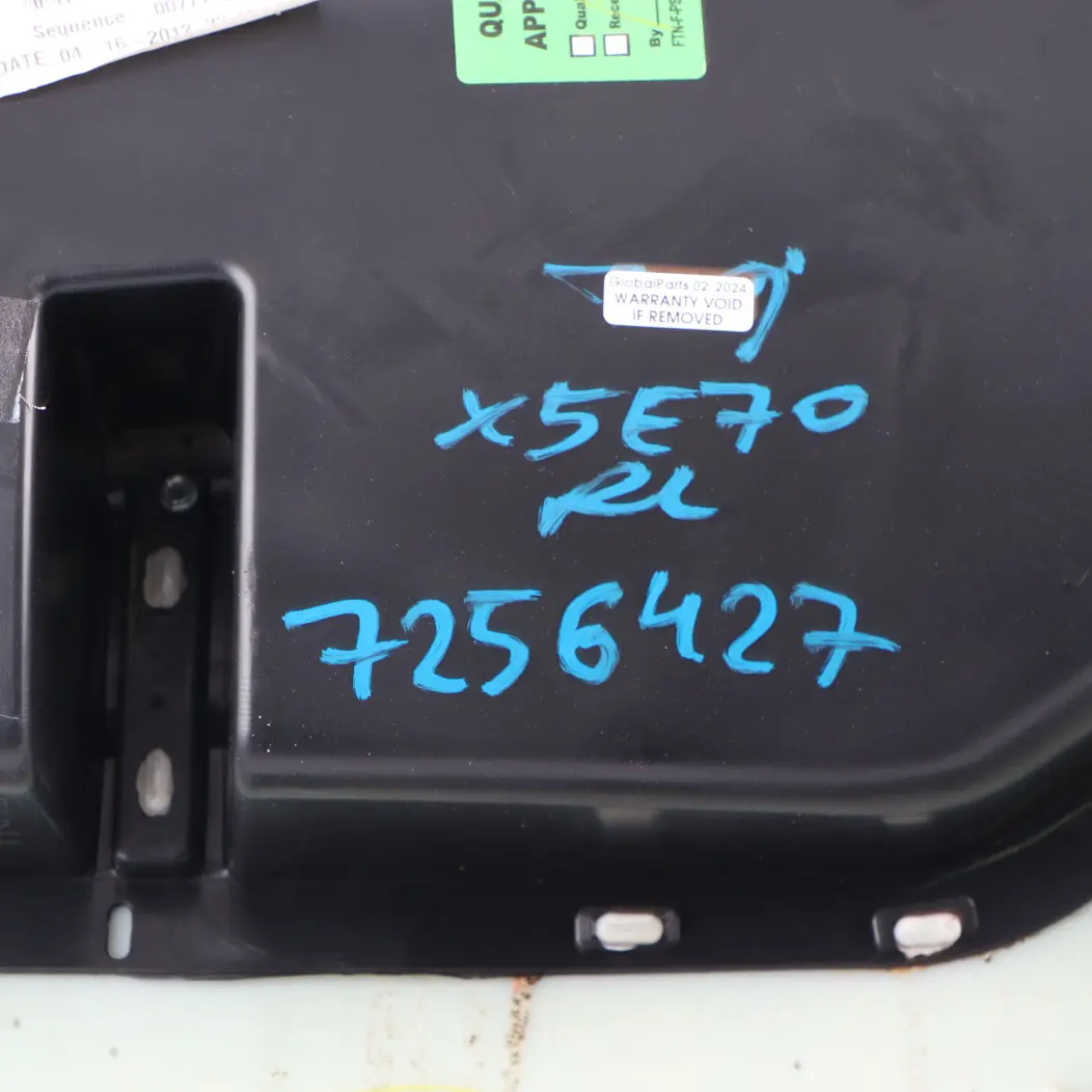 BMW X5 E70 LCI Door Card Rear Left N/S Lining Trim Panel Oyster Leather - SKU 7256427 - Part number 7256427