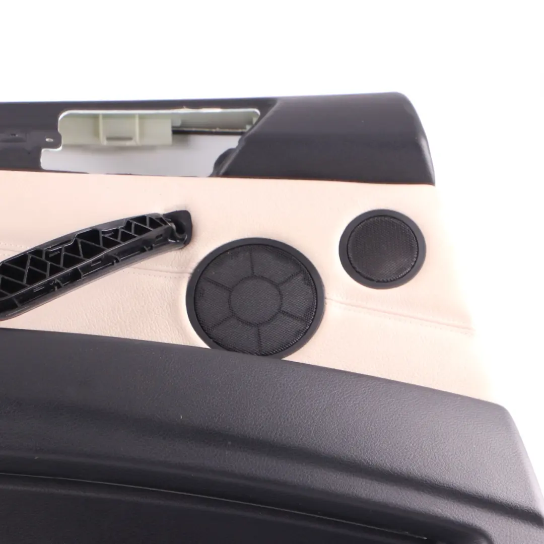 BMW X5 E70 LCI Door Card Rear Left N/S Lining Trim Panel Oyster Leather - SKU 7256427 - Part number 7256427