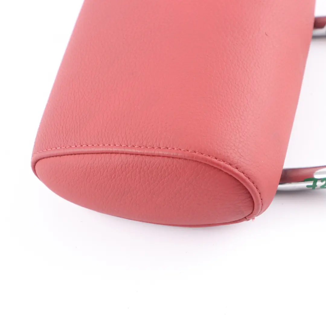 Headrest BMW E81 E82 E87 Left Right N/O/S Leather Boston Coral Red to Rear Seat with Part number 7256594 Rear Seat Headrest BMW E81 E82 E87 Left Right N/O/S Leather Boston Coral Red - SKU 7256594 - Part number 7256594