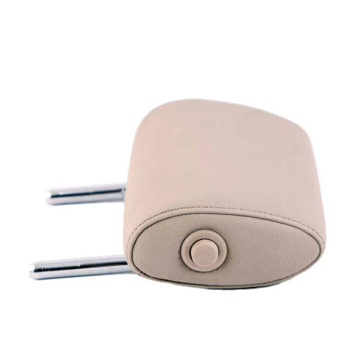 Backrest Middle Folding Headrest Leather Oyster to BMW 3 E90 E91 LCI Rear Seat with Part number 7256602 BMW 3 E90 E91 LCI Rear Seat Backrest Middle Folding Headrest Leather Oyster - SKU 7256602 - Part number 7256602