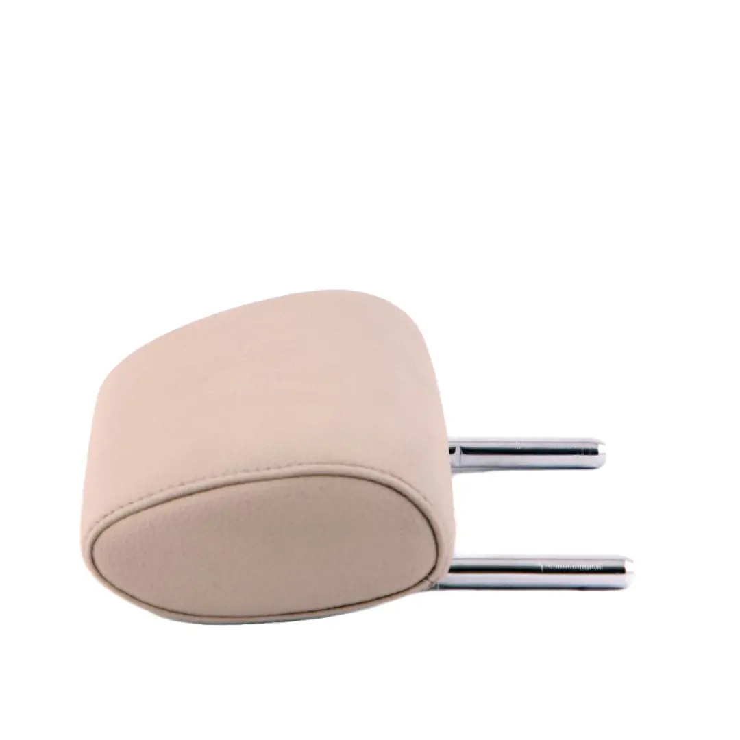 Backrest Middle Folding Headrest Leather Oyster to BMW 3 E90 E91 LCI Rear Seat with Part number 7256602 BMW 3 E90 E91 LCI Rear Seat Backrest Middle Folding Headrest Leather Oyster - SKU 7256602 - Part number 7256602