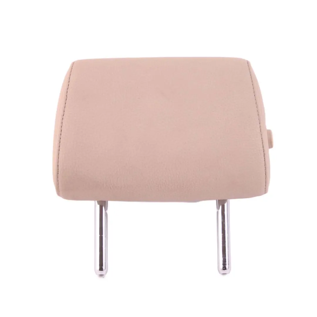 Respaldo Asiento Trasero Reposacabezas Plegable Cuero Oyster para BMW E90 E91 LCI con número de pieza 7256602 BMW E90 E91 LCI Respaldo Asiento Trasero Reposacabezas Plegable Cuero Oyster - SKU 7256602 - Número de pieza 7256602