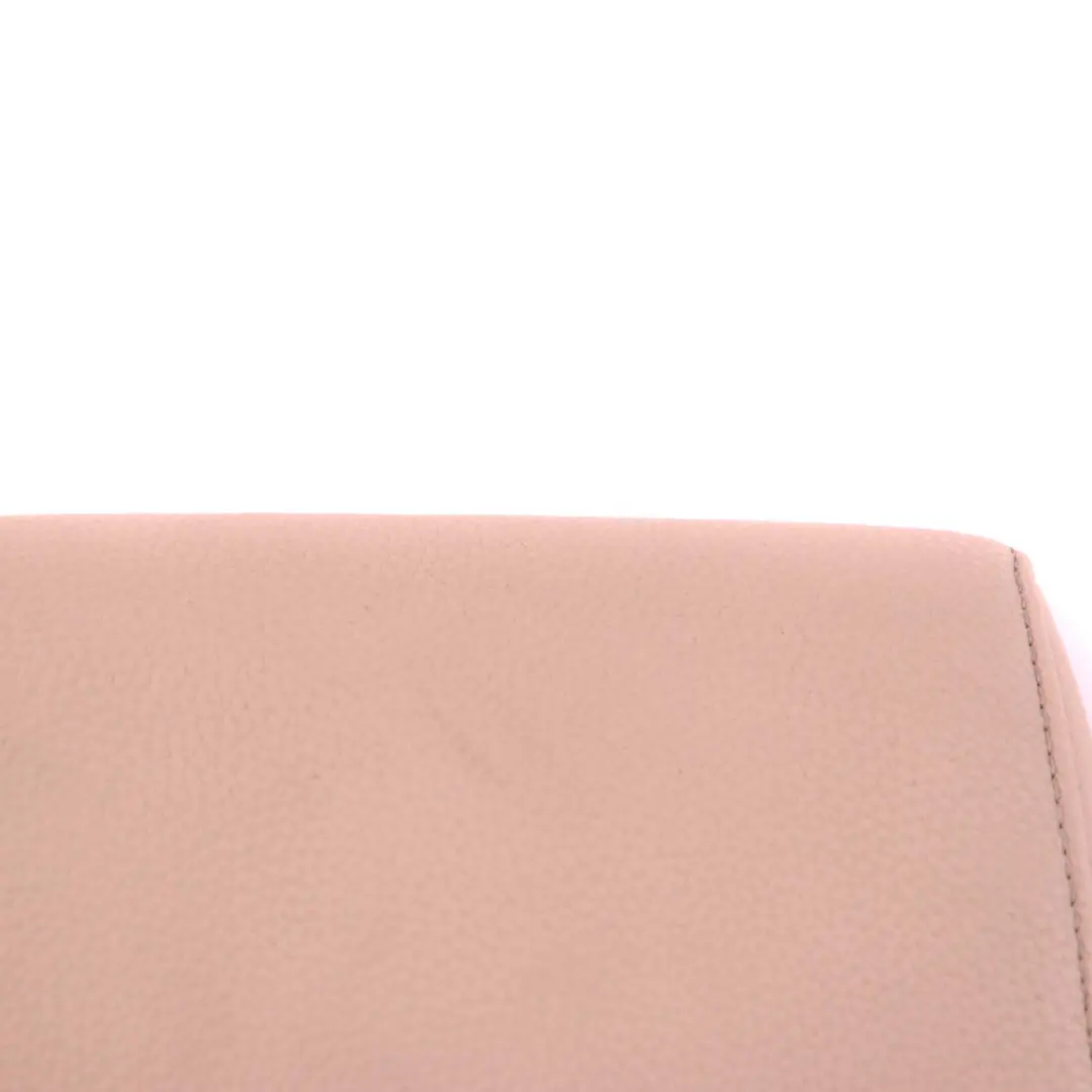 BMW 3 E90 E91 LCI Rear Seat Backrest Middle Folding Headrest Leather Oyster - SKU 7256602 - Part number 7256602